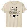 Immer Im Herzen Du Fehlst TShirt GerUnisex Memorial Mourning Gift For Him And Her