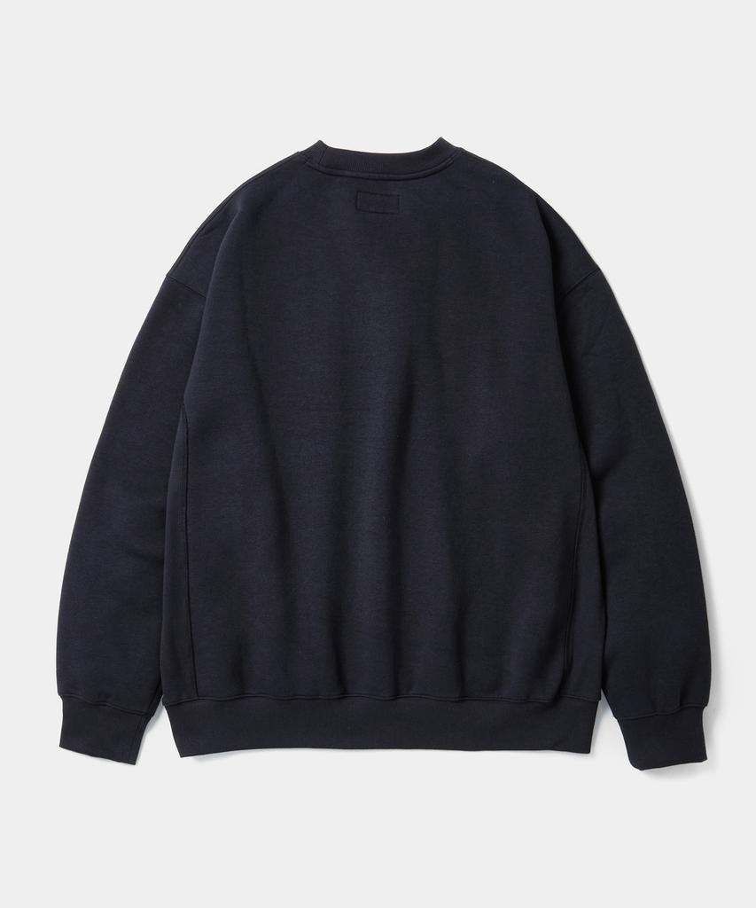 COLUMBIA UNIVERSITY Applique Arch Fleece Sweatshirts Crown Navy