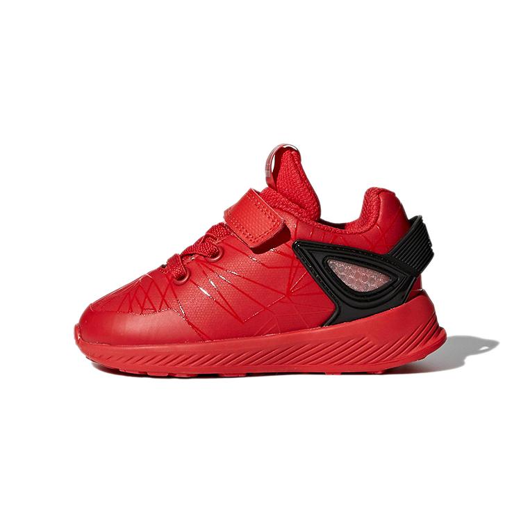 

Adidas Rapidarun I Spider Man Slip Resistant Slip Resistant Low top Toddler Shoes Red Black Infant And Toddler S81132 22