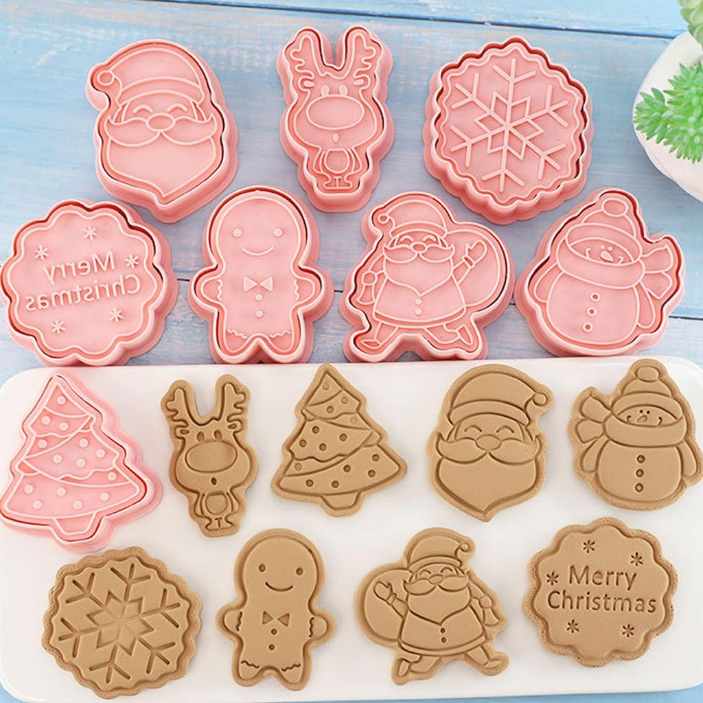 YAYAMIYA of Christmas Cookie Christmas Cookie DIY Biscuit Baking Cookie Cookie Baking Confectionery Lunch Popular Handmade Birthday Small Gifts [Set