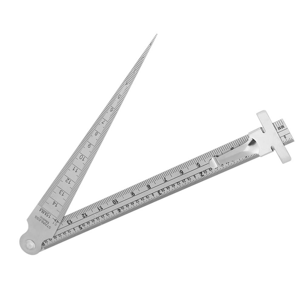 Stainless Steel Welding Taper Gauge Hole Inspection Tool  Welding Inspection