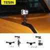 TESIN Iron Car Engine Hood Front Bumper Camera Support Stand Fixed Bracket For Ford Bronco  2022 Exterior