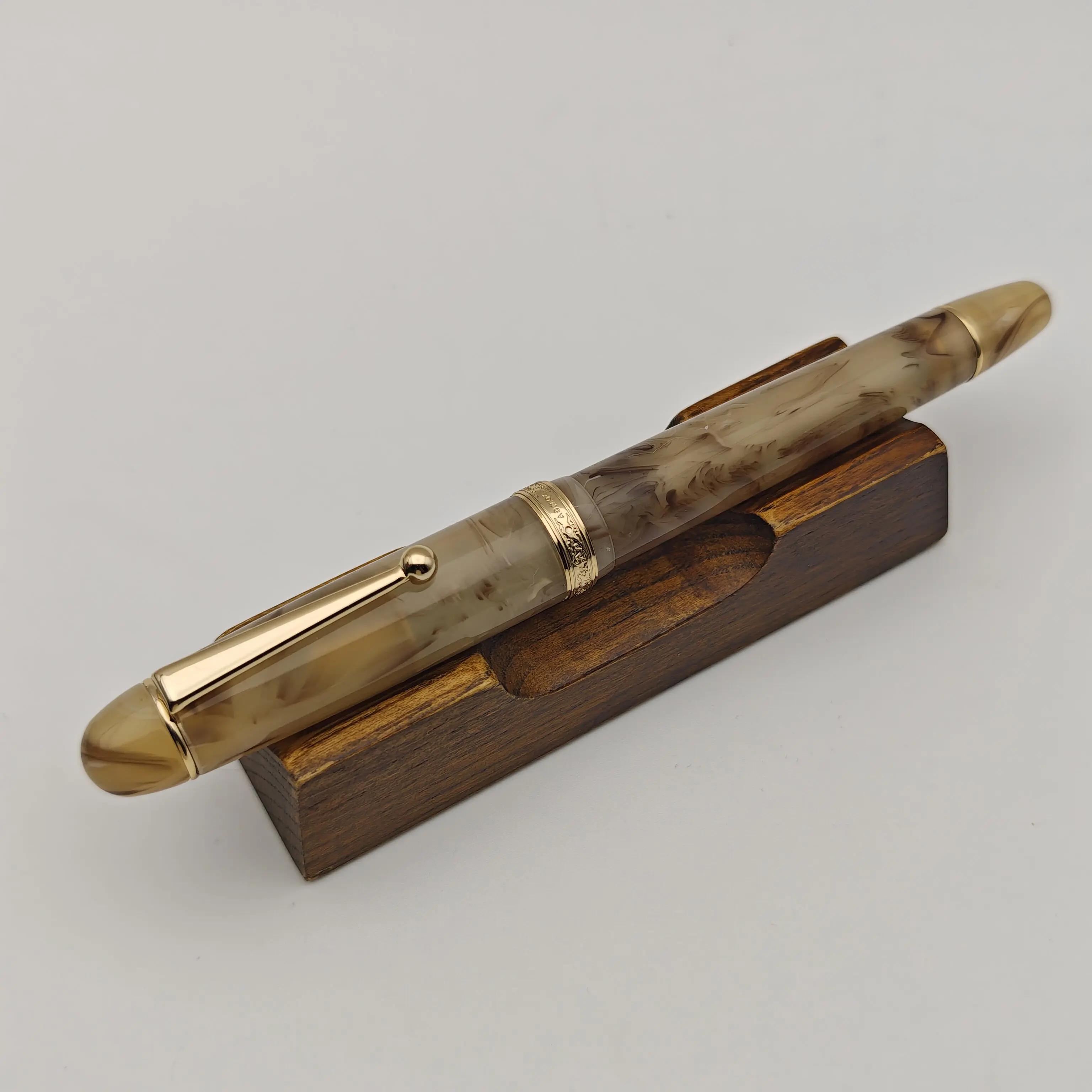 

ADMOK 766 V126 Vacuum Piston Fountain Pen with Schmidt BOCK No. 6 Nib Vintage Design for Business Writing Gift Schmidt M(0.7mm)