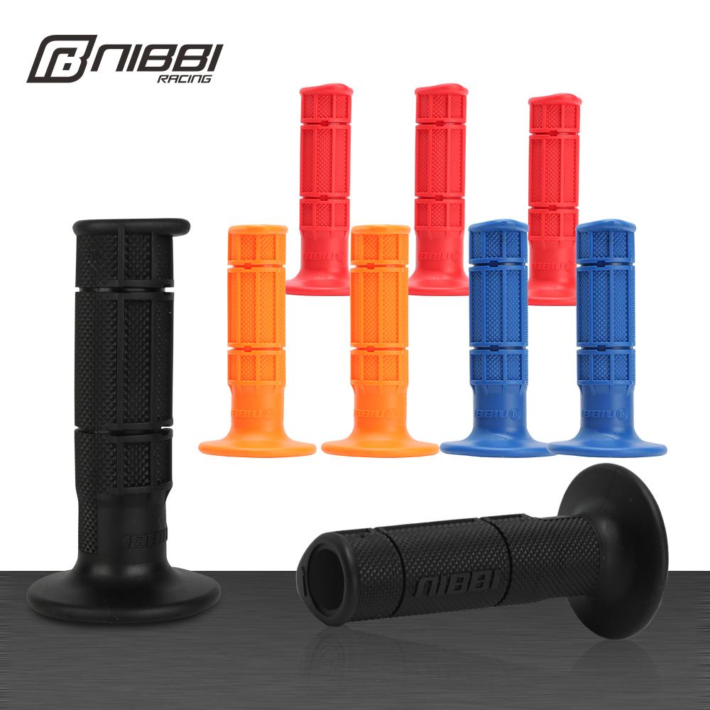 NIBBI Motocross Handle Grip For 7/8" Motorcross Dirt Pit Bike Honda Yamaha 22mm 24mm Rubber Brake Hand Handlebar
