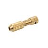 1Set Mini Drill Collet Chuck 2.0mm Shaft Hole Brass Motor Shaft Clamp Brass Chucks Adapter For Power Tool Accessory Tool Set