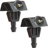 2PCS Car Windshield Washer Nozzle 28932-9U000 289329U000 For Nissan X-Trail Note