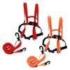 Adjustable Children Ski Training Belt Safety Traction Harness Rope Outdoor Winter Sports Skiing Training Shoulder Belt Harness