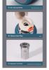 Large Capacity 316 Stainless Steel Thermos with Tea Infuser – Portable, Leak-Proof Bottle for Hot/Cold Retention