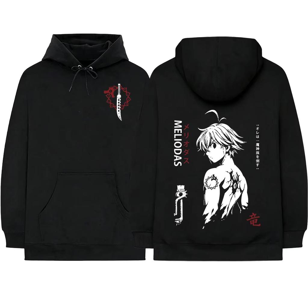 2026 Medieval Fantasy Knight Graphic Hoodie Men Women Fashion Long Sleeve Oversized Hooded Sweatshirt Autumn Streetwear Casual Top