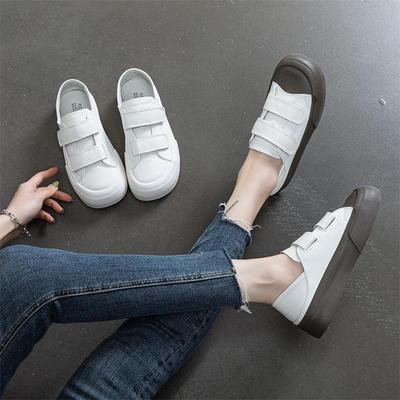 CCVV Damen 2023 Frühling Klettverschluss Casual Sneakers – Bequeme, vielseitige und trendige flache Schuhe