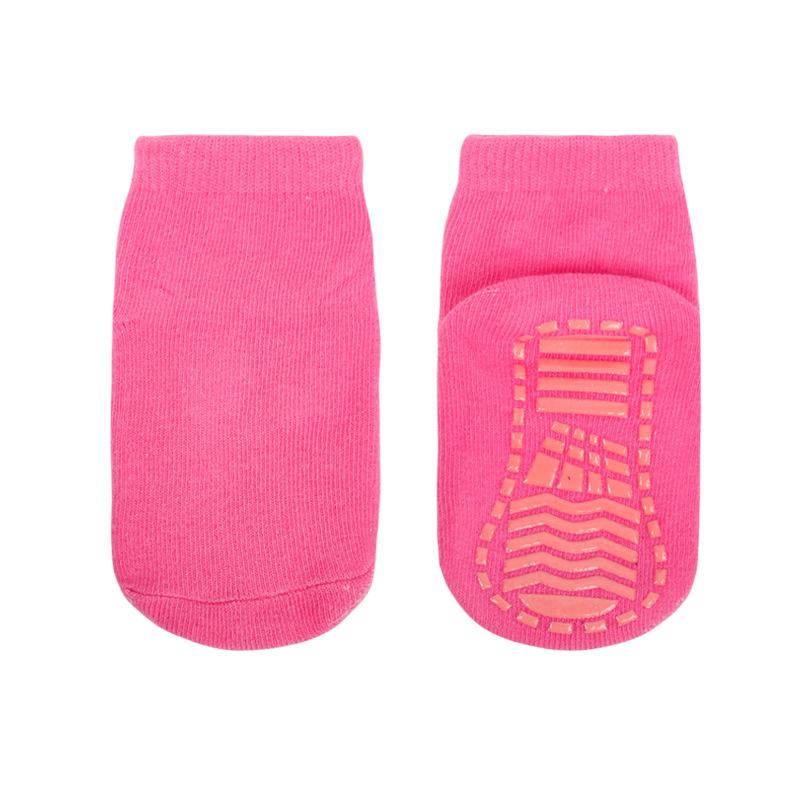 New Baby Children Cotton Anti Skid Socks Trampoline Socks Adult Comfortable Wear Non Slip Sports Socks Yoga Socks Foot Massage