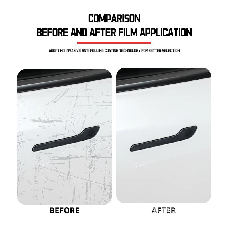 Tesla Model Y Performance Invisible TPU Paint Protection Film Wrap