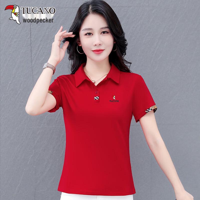 TUCANO Women s Pure Cotton Polo Shirt M