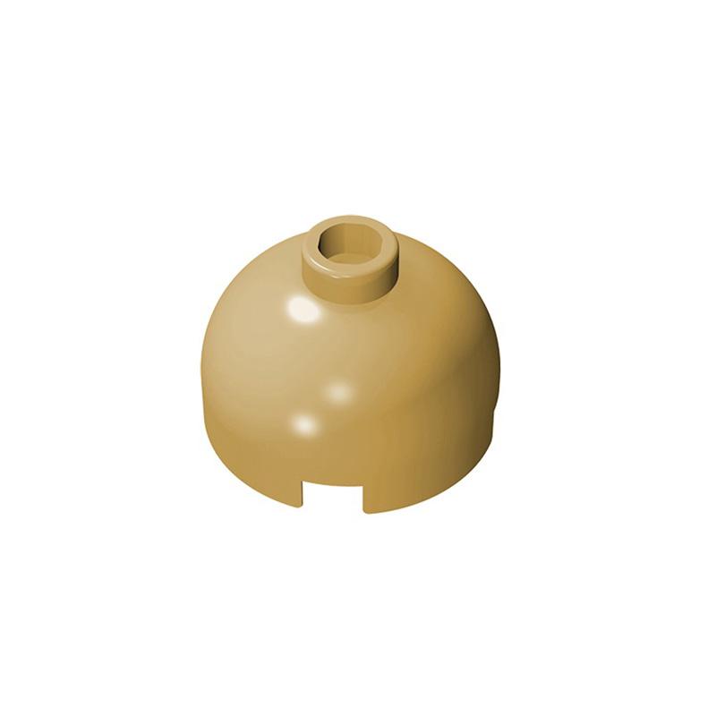 Non-Toxic Moc 10Pcs 30367 553 Round 2X2 Building Blocks Kit High-Tech Dome Top Axle Bricks Particle Puzzle Idea Toy Children Birthday Gift