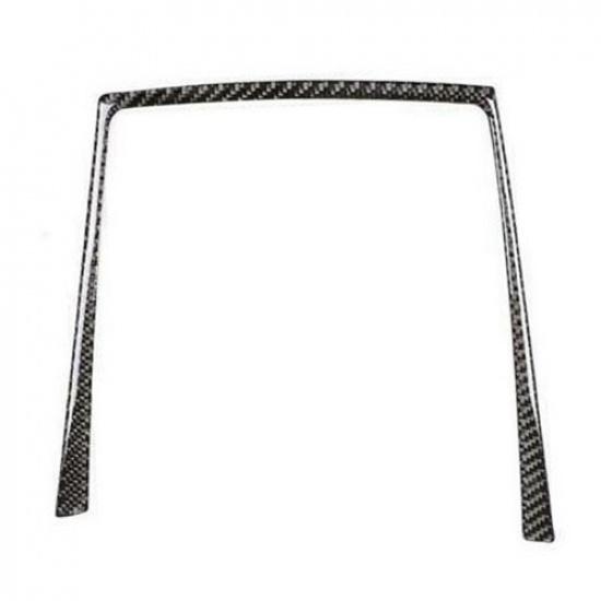Carbon Fiber Water Cup Holder Frame Cover Trim Fits BMW X5 E70 X6 E71 2009-2013