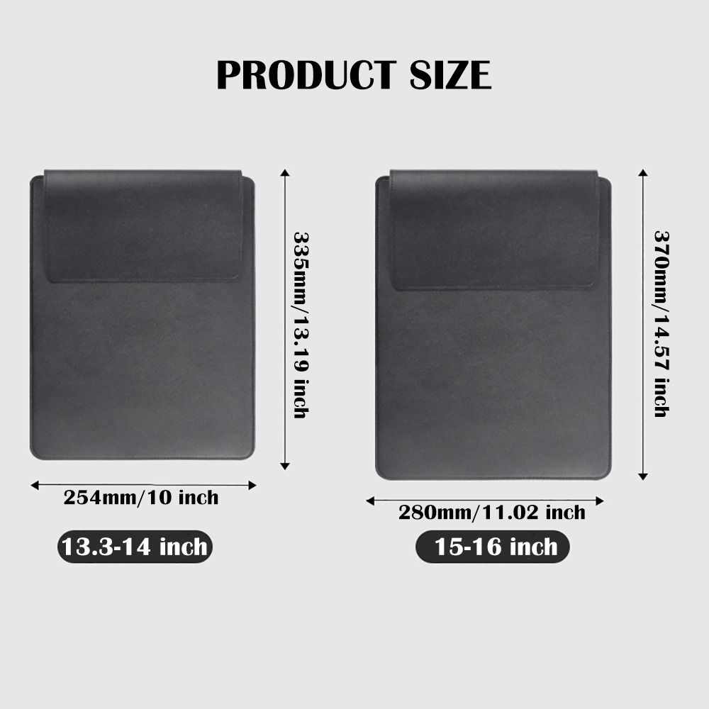 13 15 Inch Shockproof Laptop Sleeve with Mouse Pad Notebook Cover for HP/Dell/Surface Ultrabook