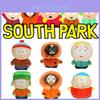 Portachiavi di South Park con Peluche di Kyle, Cartman e Kenny