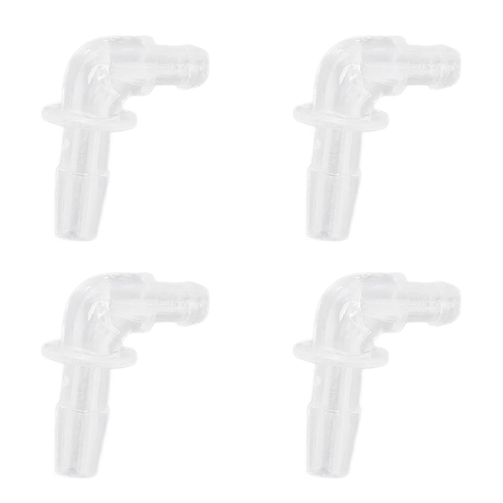 

10 шт. BTE Адаптер для трубки Более чистое качество звука Прозрачный соединитель для трубки слухового аппарата Для Siemens