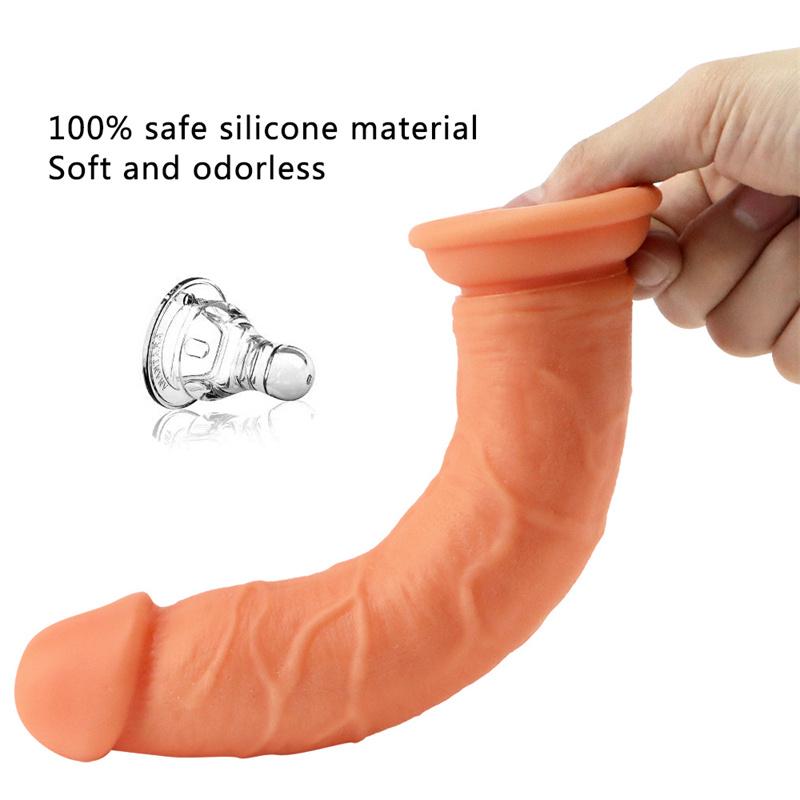 Female Masturbation Device Eggless Super Soft Silicone Extra Soft Soft Cock Simulation Large Vagina