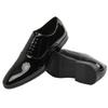 Where's That From Mens Patent Leather Low Heel Oxford Shoes