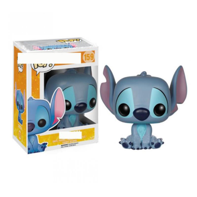 Funko Pop Lilo Stitch Figür Süsleri 10cm Sevimli Çizgi Film Bebek Oyuncakları Hayranlar Çocuklar İçin Hediyeler