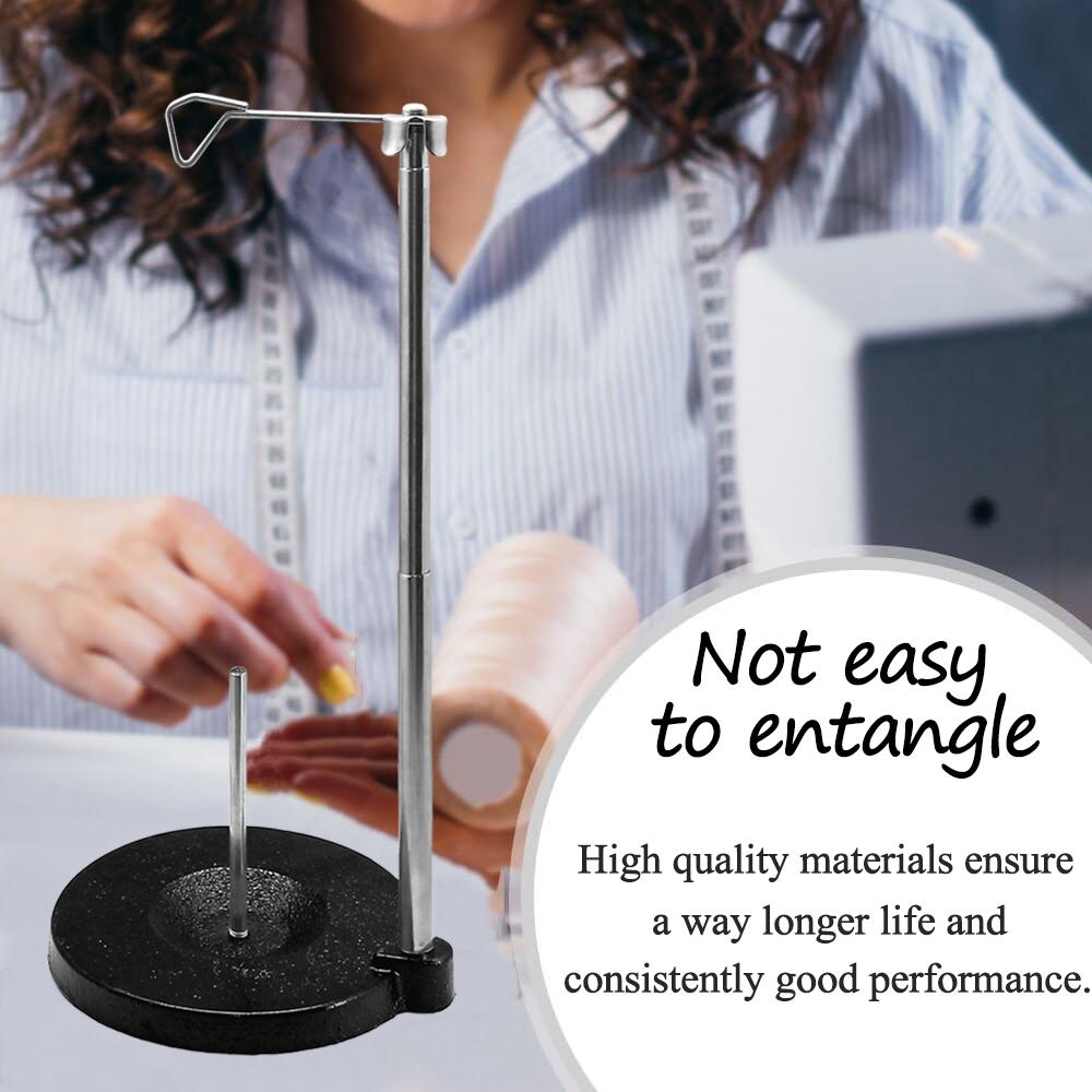 1 Set Neuer Metallbasis Nähgarnständer, Für Nähstickmaschine Quilting Nähgarnhalter Zubehör