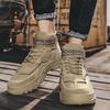 Cizme pentru bărbați Cizme tactice militare de luptă pentru drumeții în aer liber Pantofi de iarnă ușoare anti-alunecare Cizme pentru bărbați deșert