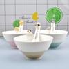 Cute Cat Ceramic Rice Bowl Cartoon Cats 3D Household Hot Pot Salad 250ml Children's Bowl Spoon Kitchen Tableware 2025 New