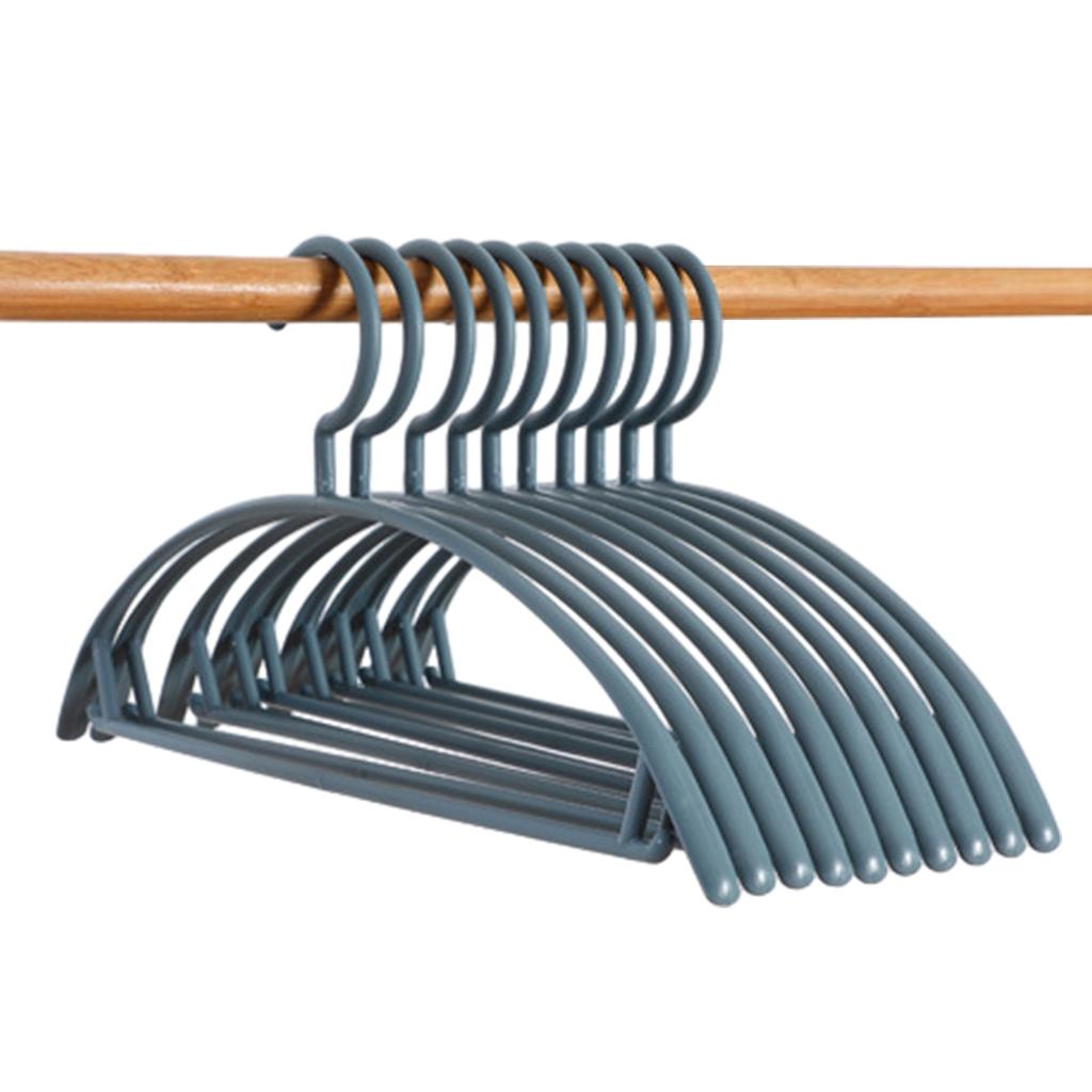 Plastic Non-Slip Clothes Hangers Durable Windproof Clothes Hanger For Home Thickening Non-Marking Wear Resistant Durable Hangers