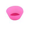 12pcs Round High Temperature Resistant Silicone Small Cake Cup Mold High Temperature Resistant Kitchen Baking Accessories