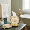 Enamel Coated Plastic Tissue Roll Stand For Modern Home Decoration