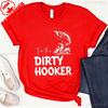 Couples Matching Cotton T-Shirts I'm Dirty Hooker Master Baiter Funny Couples Gift Shirt,  Humorous Wifey and Hubby Streetwear
