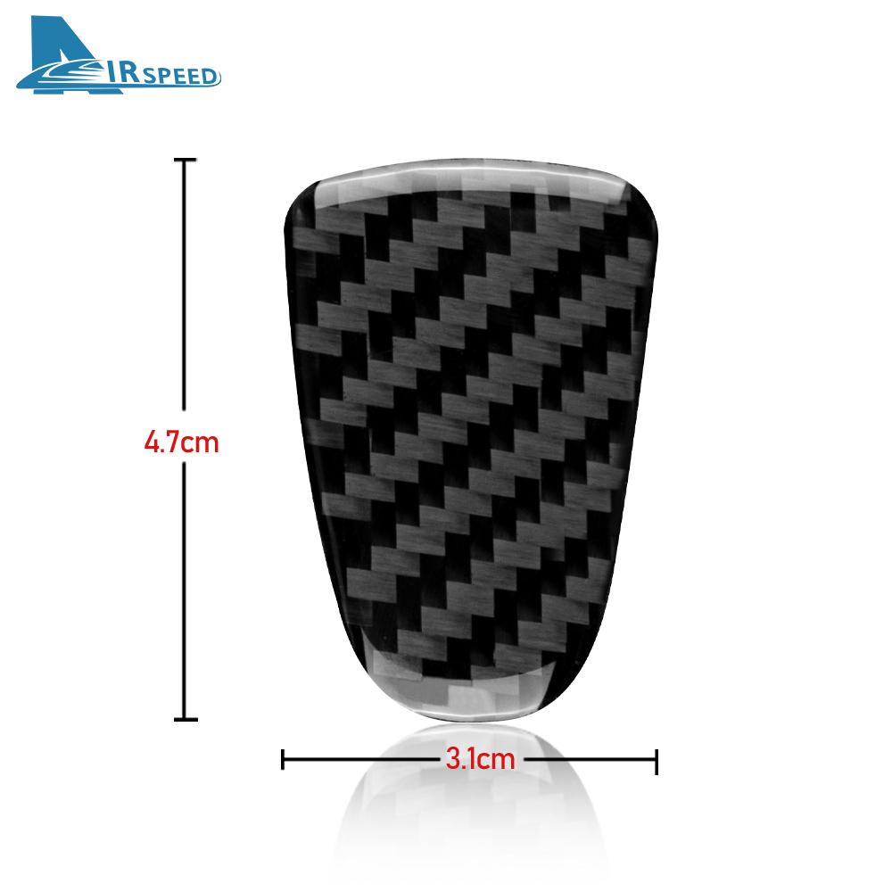 Soft Carbon Fiber Sticker For Subaru Crosstrek 2018-2025 Impreza 2017 2018 2019 2020 2025 2025 2025 Automatic Gear Shift Knob