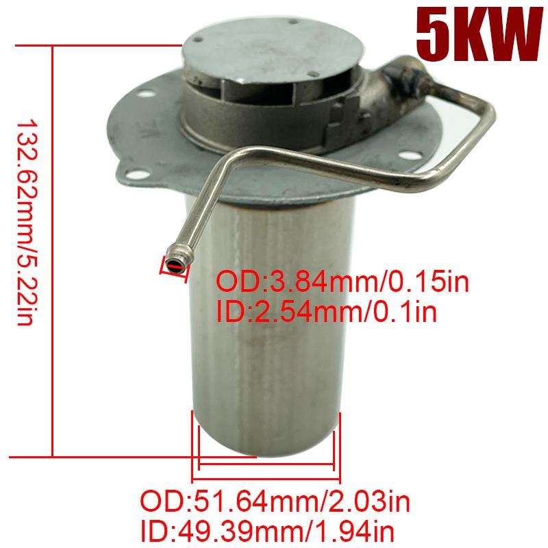 2 Set 2KW / 5KW Car Truck Air Diesel Parking Heater Burner Insert Torches Combustion Chamber Combustor & Gasket 252069100100