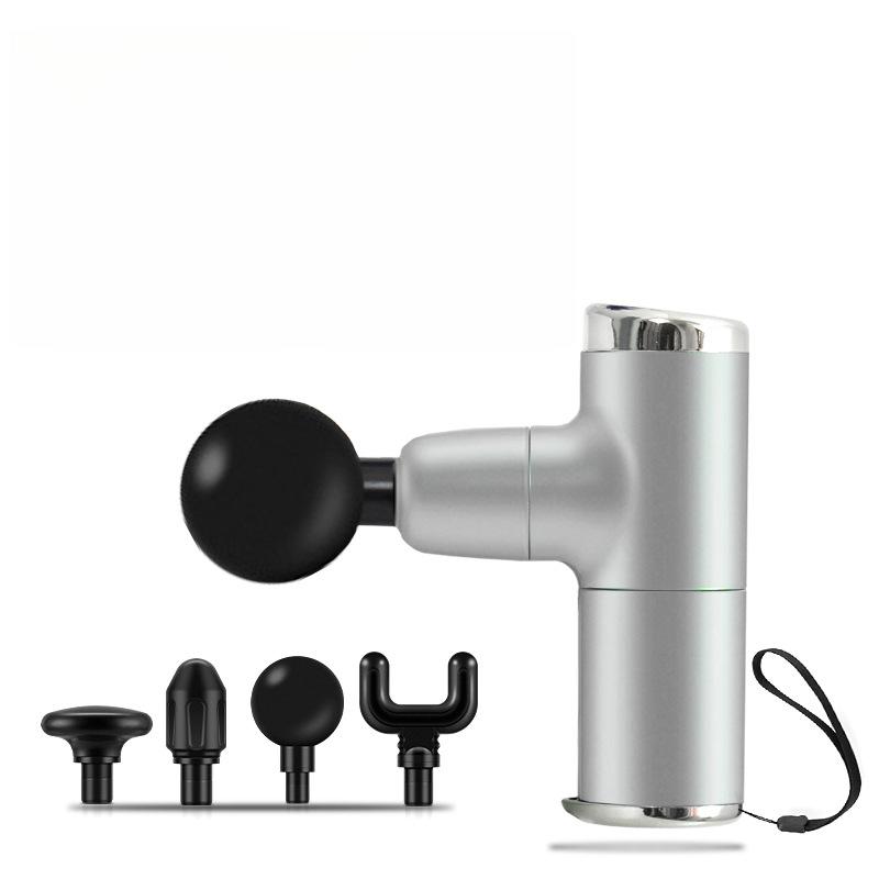 Mini Fascia Gun Fitness Muscle Mini Vibrator Direct Supply Ladies Massage Relaxer Pocket Fascia Gun