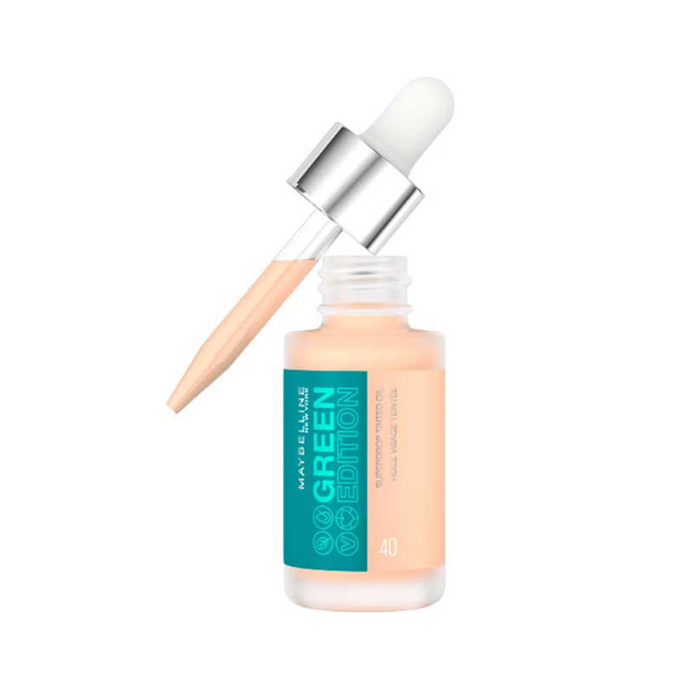 MAYBELLINE NEW YORK Aceite facial teñido Green Edition - 