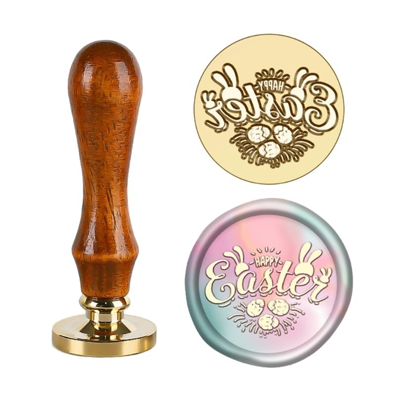 Easters Series Sealing Wax Stamps for Scrapbooking Decorations Wax Seal Stamps