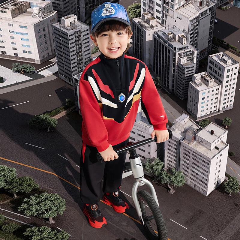 Anta Kids' Ultraman Pullover Sweatshirt
