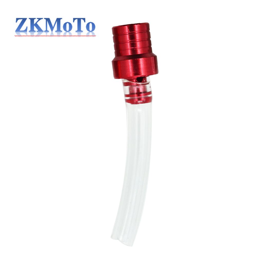 Motorcycle ATV CNC Fuel Tank Breather Pipe Gas Fuel Cap Valve Vent Breather Hoses For KTM Suzuki Honda Husqvarna Yamaha Kawasaki