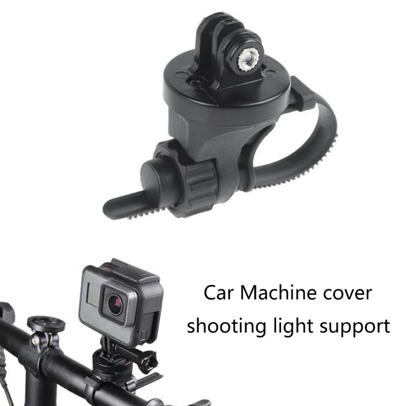 360 Degree Rotatable Bicycles Action Camera Holder Round/Flat Handlebars Camera Mount Bikes Action Camera Holder Stand
