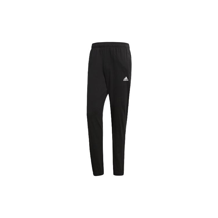 Men s adidas Sports Stylish Knit Black Long Pants/Trousers B47218 S