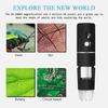 WiFi Digital Microscope Built In Camera 1080P HD 2MP 50x-1000x Magnifying Endoscope with 8LEDs for Android iOS Smartphone iPad  PC