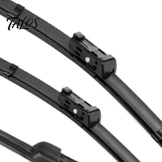 Auto Accessories for VW 6R Hatchback 3Pcs Windshield Wiper Blades 2009-2017, 24" + 16" Flexible Rubber Refills 11" Original Equipment Automotive