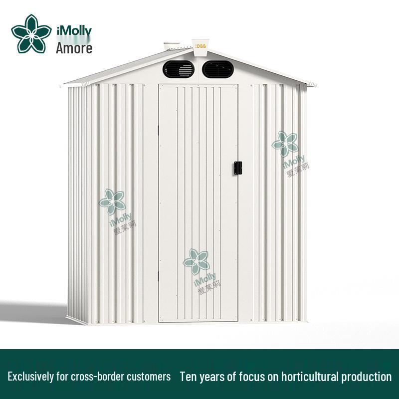 Garden Outdoor Metal Storage Shed for Tools and Sundries