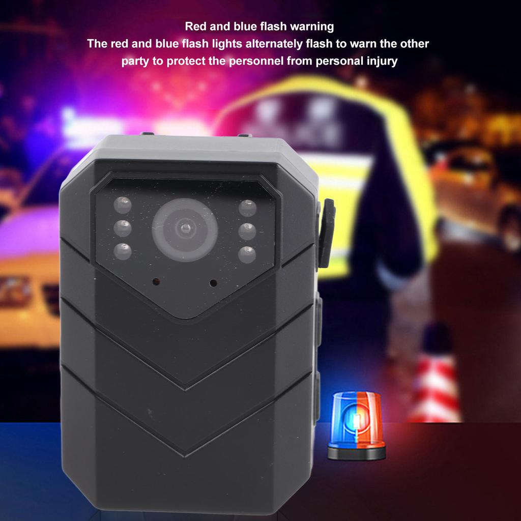 Pocket Video Recorder 4K Ultra HD Sensor WiFi Body Worn Camera Waterproof Motion Detection Long Endurance for Security Guard