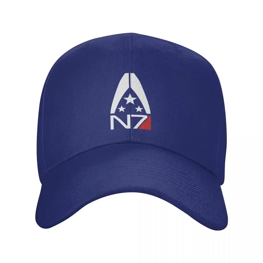 Classic Mass Effect Alliance N Logo Baseball Cap Unisex Women Custom Adjustable Unisex Dad Hat Outdoor Snapback Caps