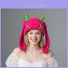 Knitted Demon Horn Beanie With Ear Flaps For Winter Warmth And Style