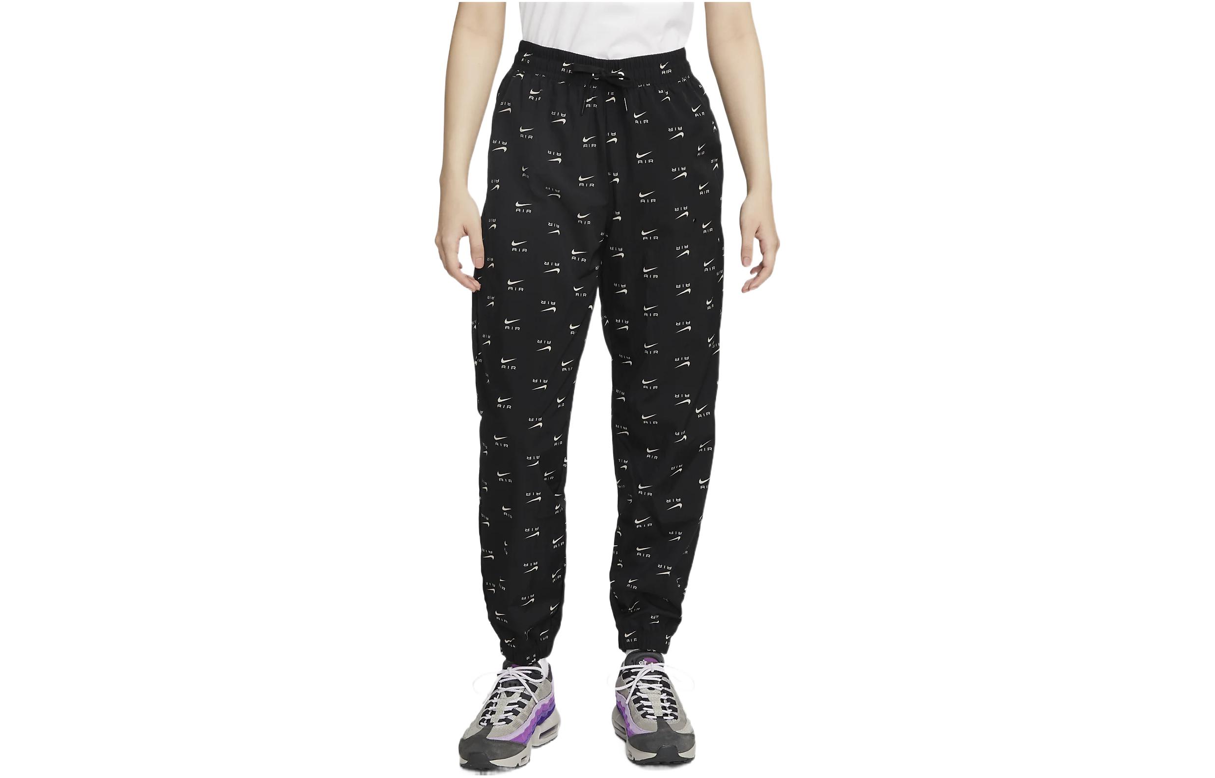 

Nike Knitted Sweatpants Women s Black Moderate Cuffed Pants DV8059-010 S