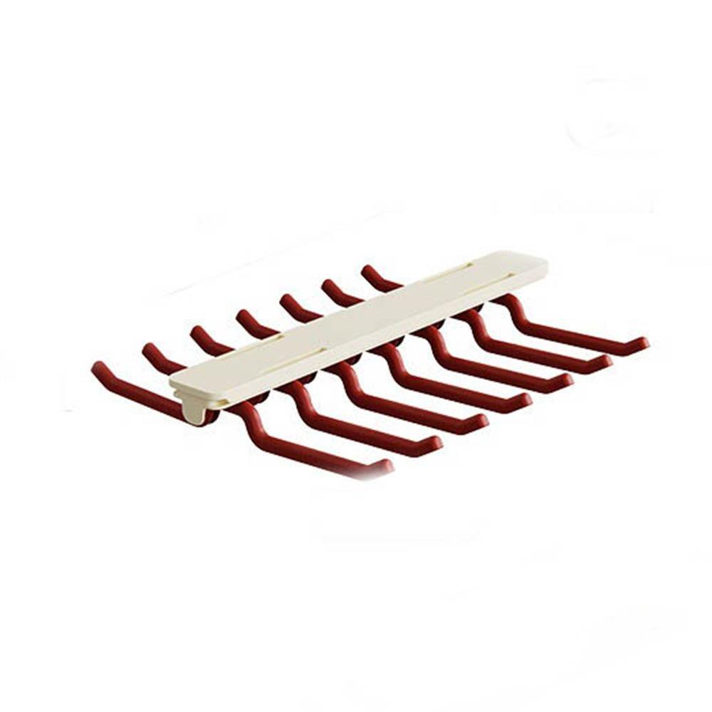 Plastic Underwear Storage Hanger Large Capacity Lingerie Slide Hanger  for Home