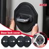 4pcs Car Door Lock Buckle Anti-Collision Mute Buffering Cushion For M Performance Alpina M3 M5 M6 X1 X3 X4 X5 G20